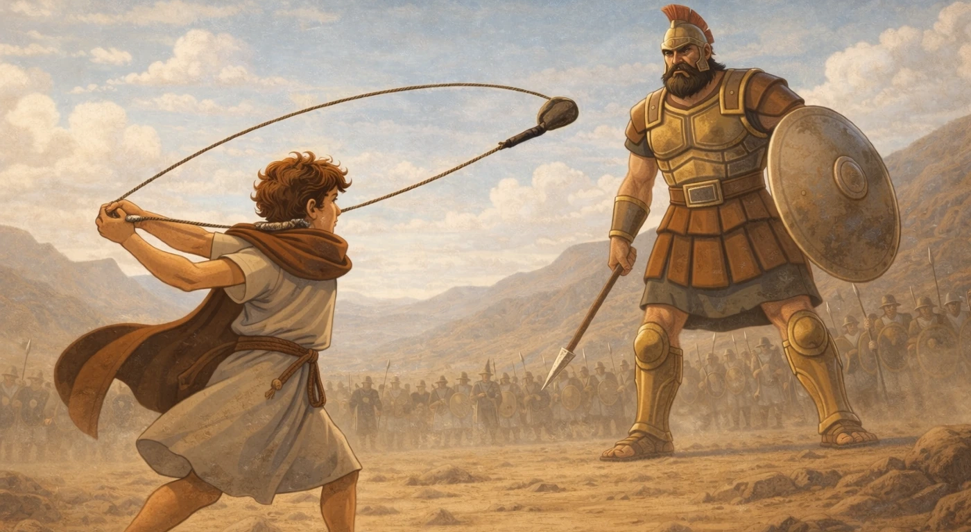 David and Goliath