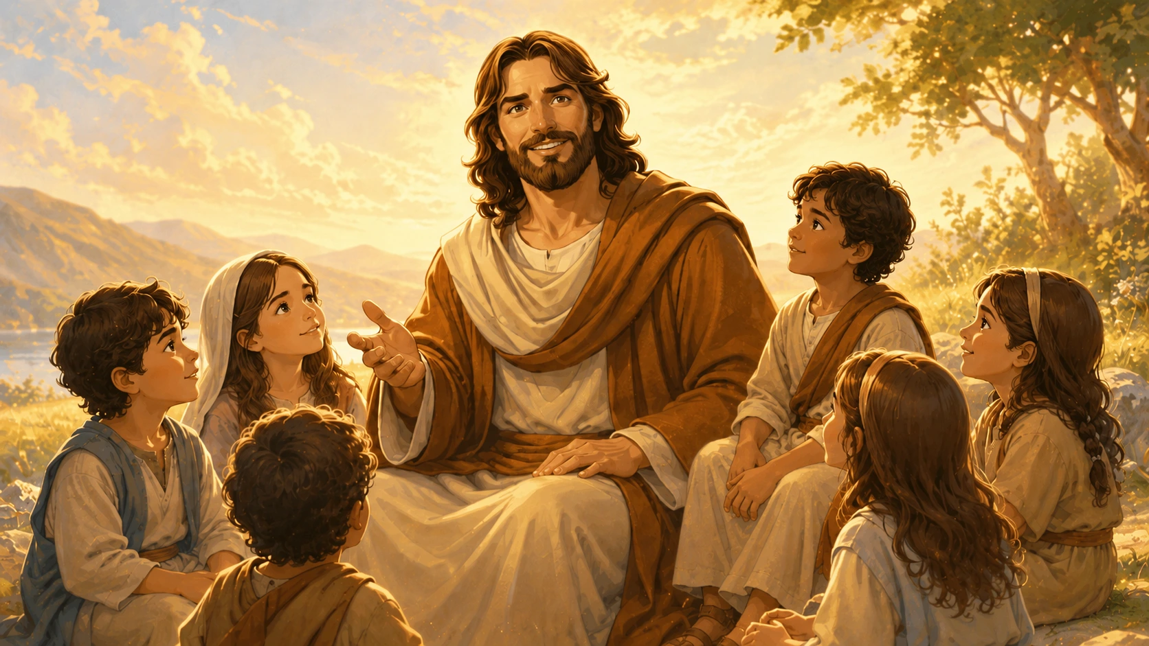 Jesus Welcomes the Children
