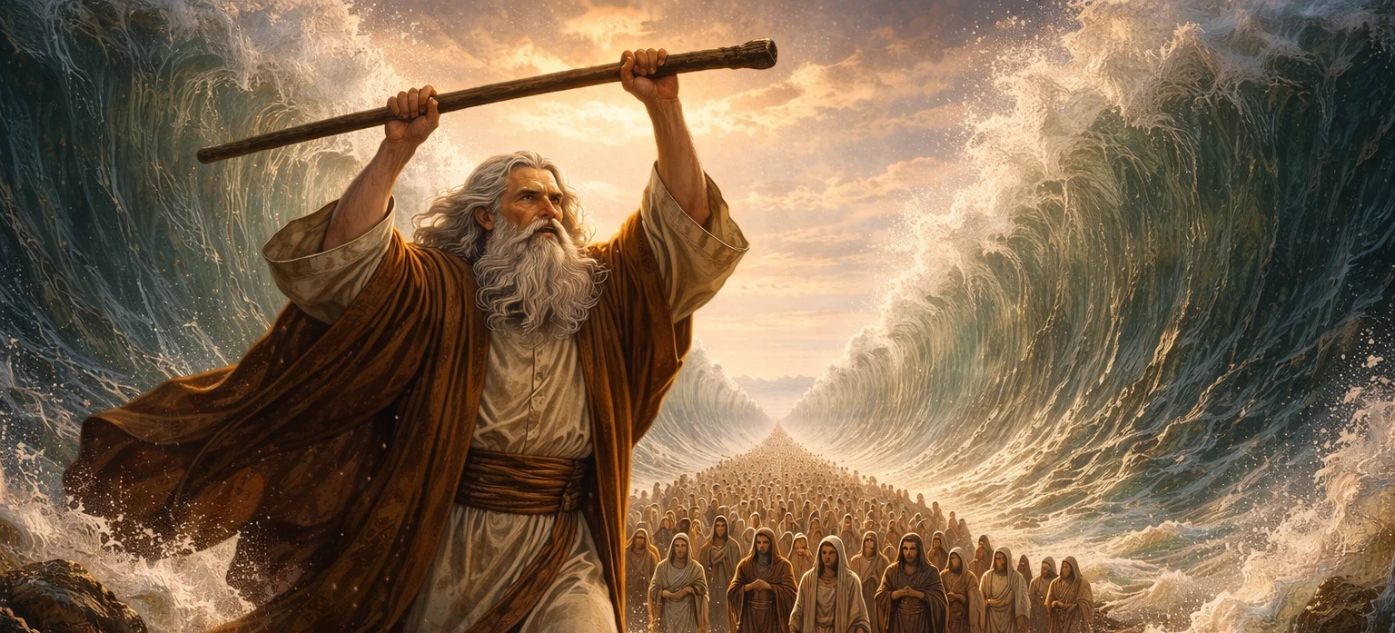 Moses Parts the Sea